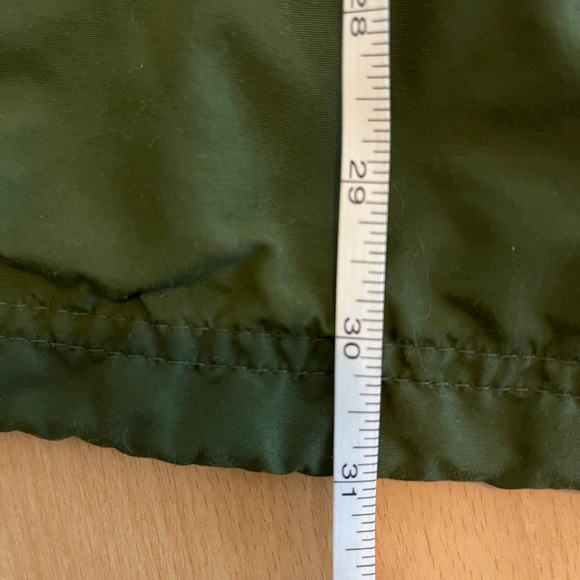 L.L. Bean Green and Blue Windbreaker Anorak half zip vintage 80s - Picture 13 of 13